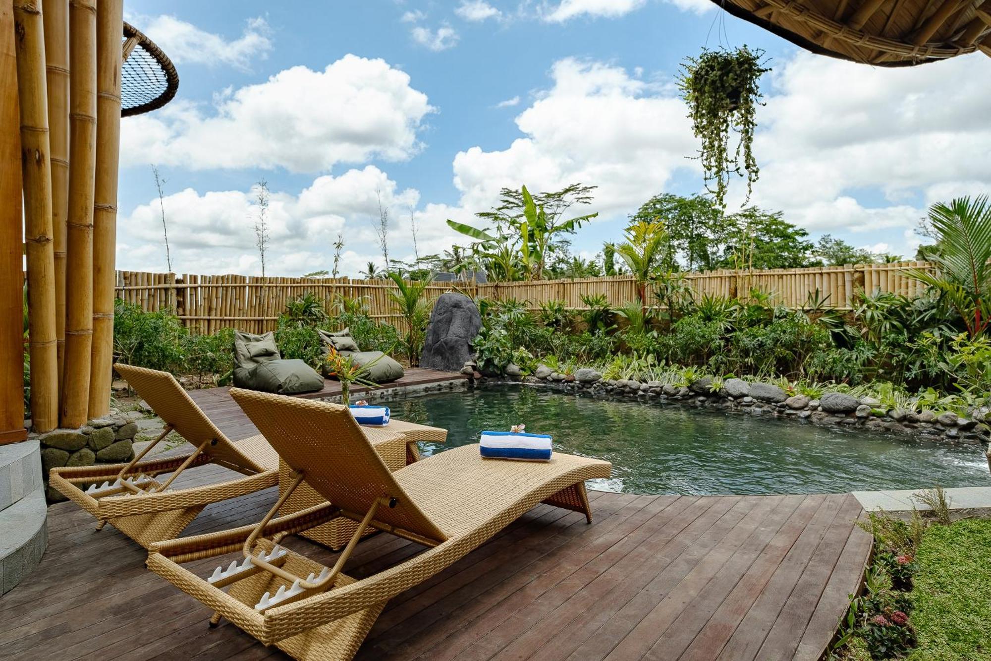 Arapan Ubud Eco Villa Eksteriør bilde